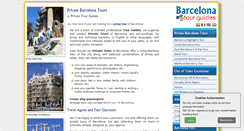 Desktop Screenshot of barcelonatourguides.com